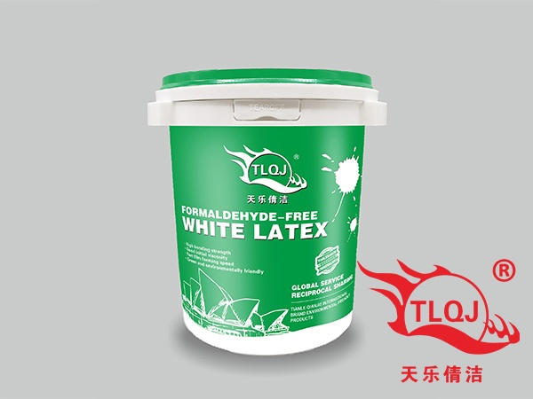 天乐倩洁无醛白乳胶16KG-正面