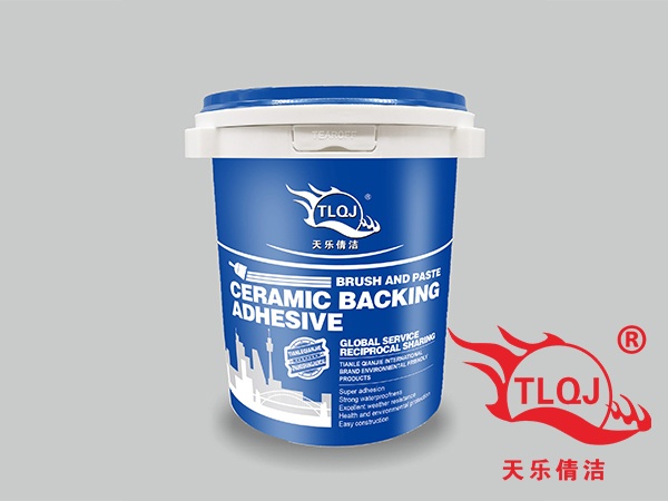 天乐倩洁瓷砖背胶5KG-正面