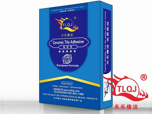 天乐倩洁蓝色瓷砖粘结剂20KG